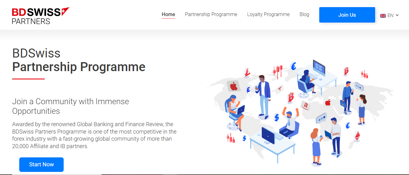 BDSwiss Partnership Programme