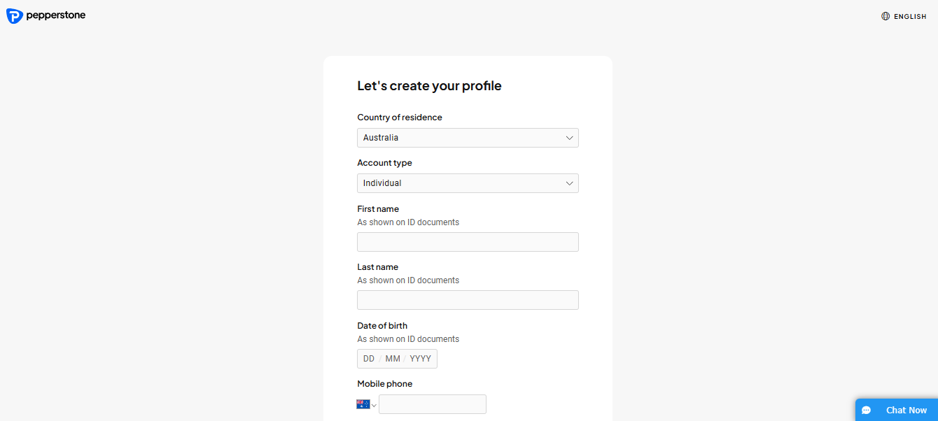 How to Create a Pepperstone Account 