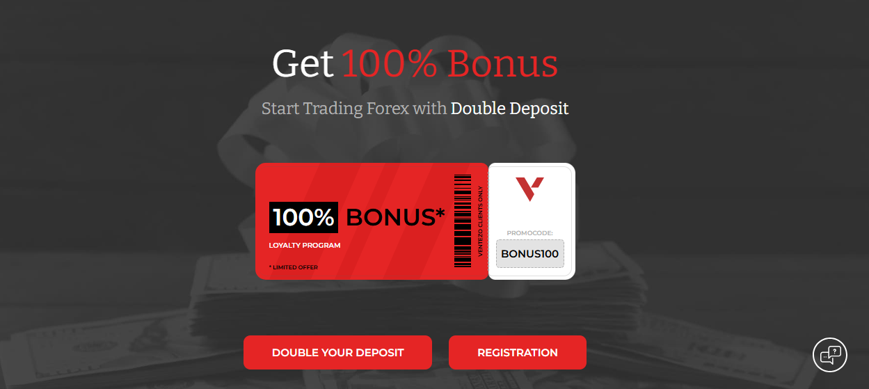 Get 100% Bonus