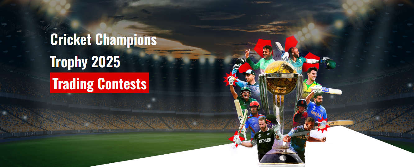 Cricket Champions
Trophy 2025
Trading Contests