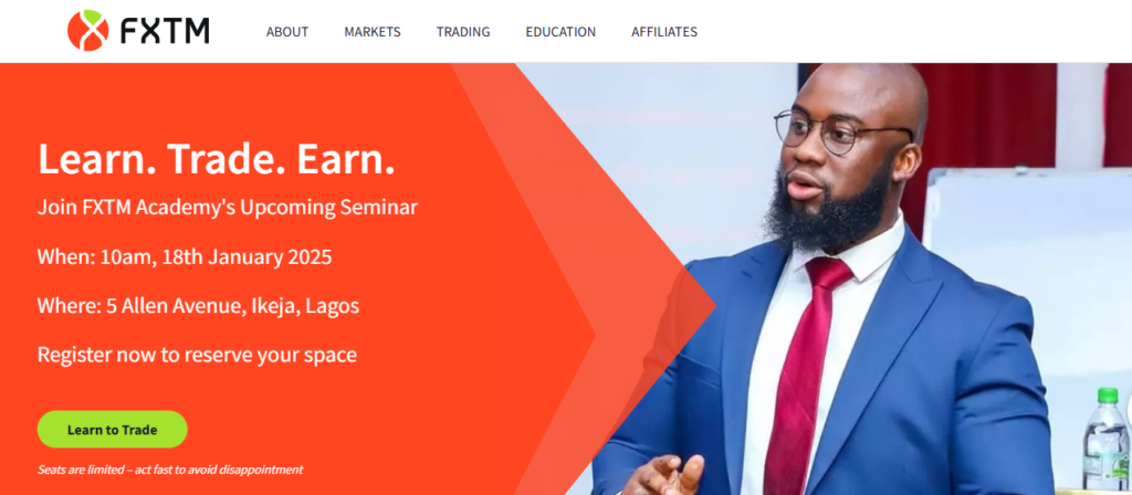 Learn. Trade. Earn. 