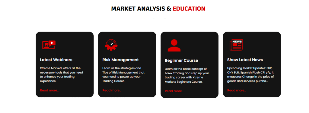 MARKET ANALYSIS & EDUCATION